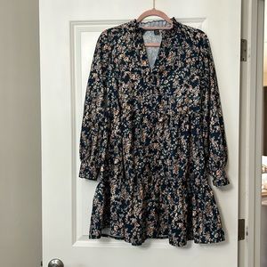 Short floral dress